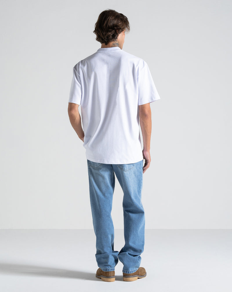 Camiseta Comfort Fit Volcom Stone Branca