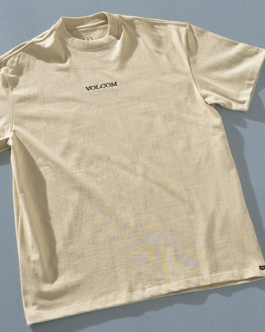 Camiseta Comfort Fit Volcom Stone Bege