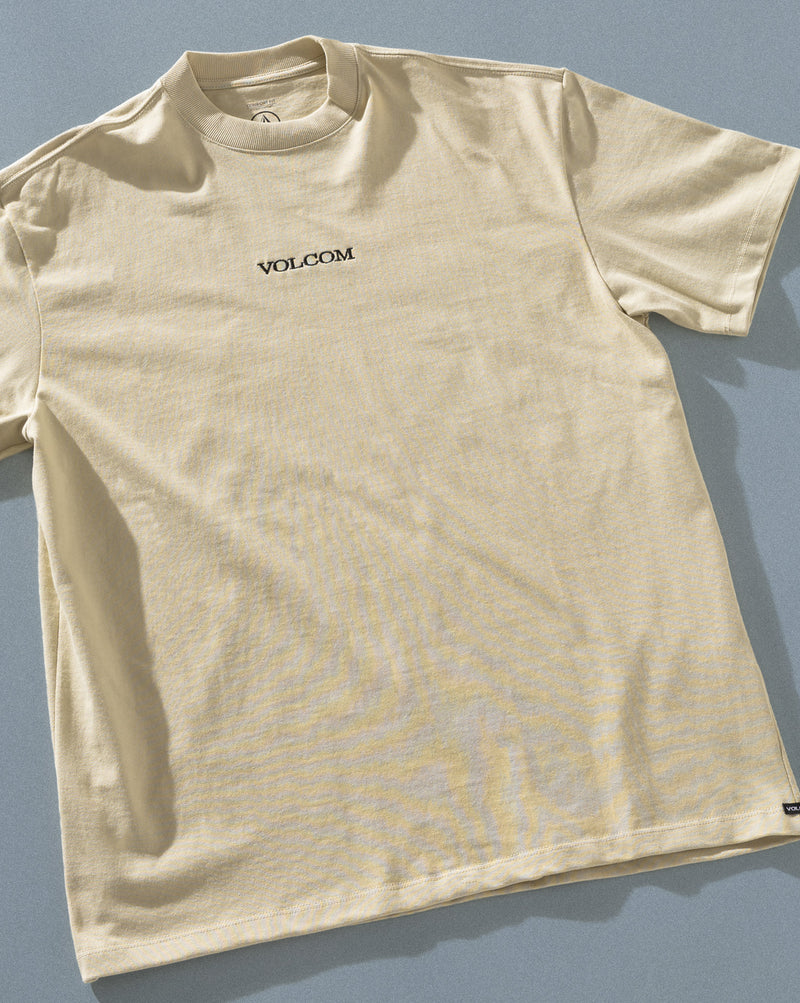 Camiseta Comfort Fit Volcom Stone Bege