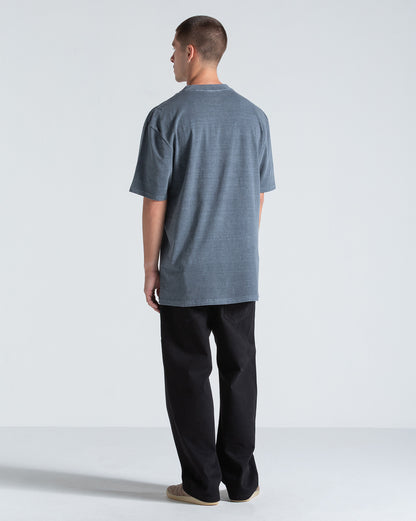 Camiseta Especial Volcom Single Stone Cinza Chumbo
