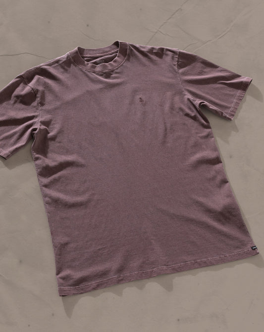 Camiseta Especial Volcom Single Stone Bordô