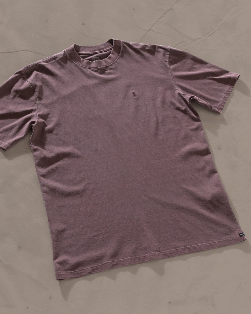 Camiseta Especial Volcom Single Stone Bordô