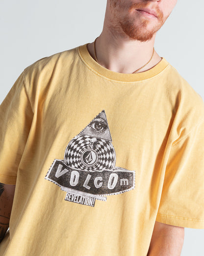 Camiseta Especial Volcom Revelation Amarela