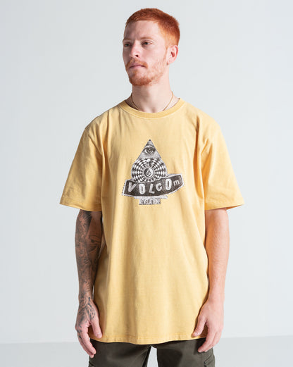 Camiseta Especial Volcom Revelation Amarela