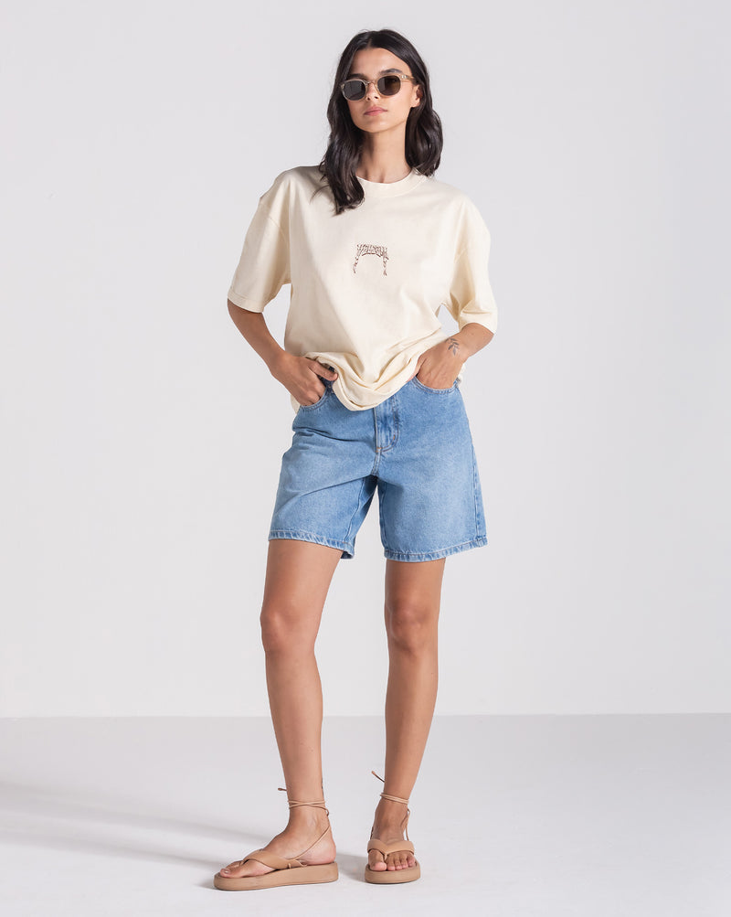 Camiseta Especial Volcom Moth Off White