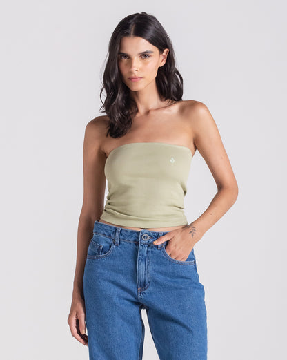 Camiseta Volcom Especial Tube Verde