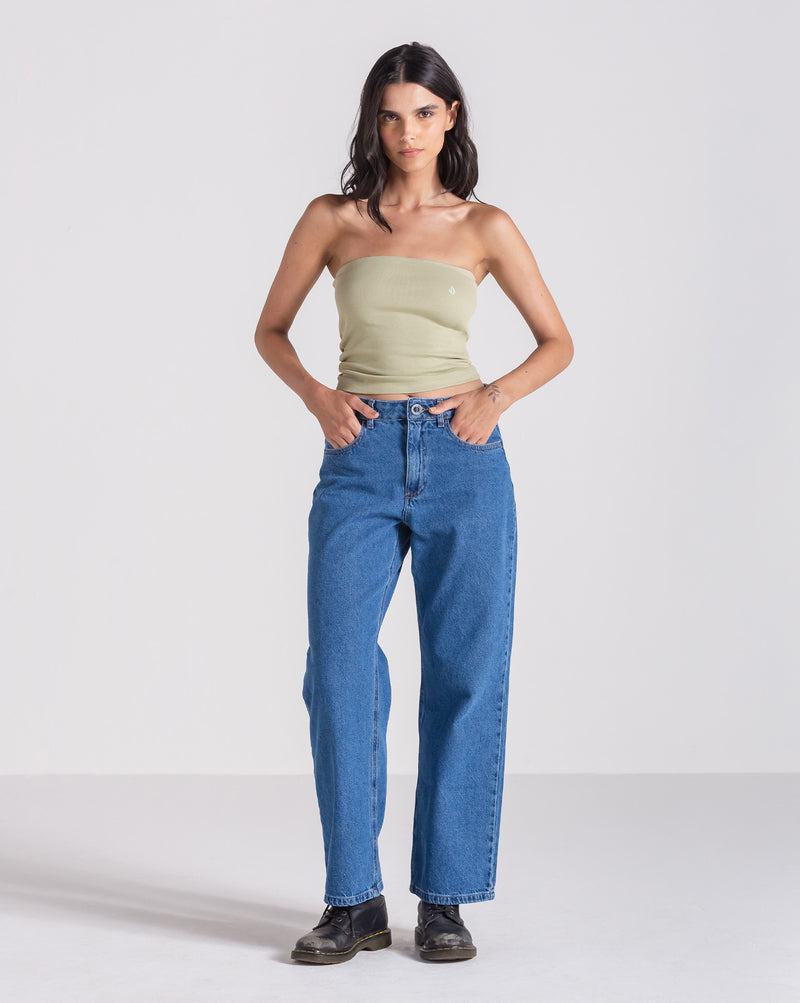 Camiseta Volcom Especial Tube Verde