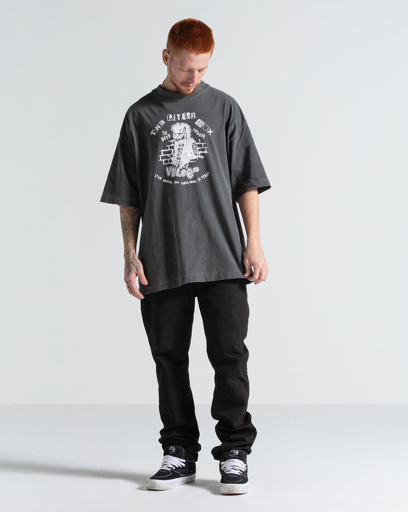 Camiseta Especial Volcom Punkat Preto