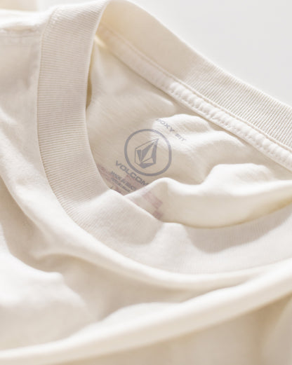 Camiseta Especial Volcom Dial Up Off White