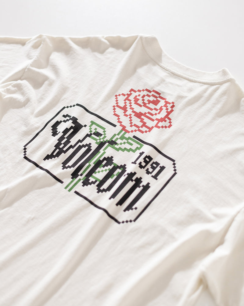 Camiseta Especial Volcom Dial Up Off White
