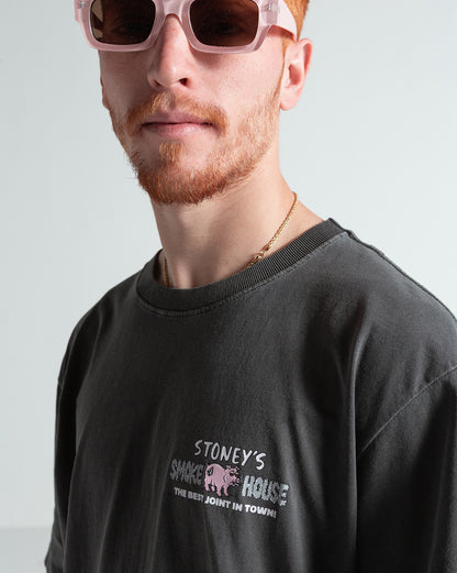 Camiseta Especial Volcom Smokey's Blend Preta