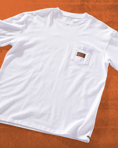 Camiseta Comfort Fit Volcom Workwear Branca