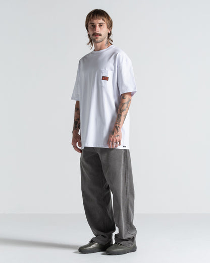 Camiseta Comfort Fit Volcom Workwear Branca
