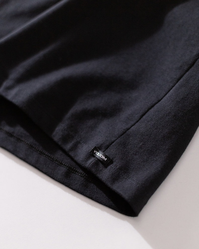 Camiseta Comfort Fit Volcom Workwear Preta