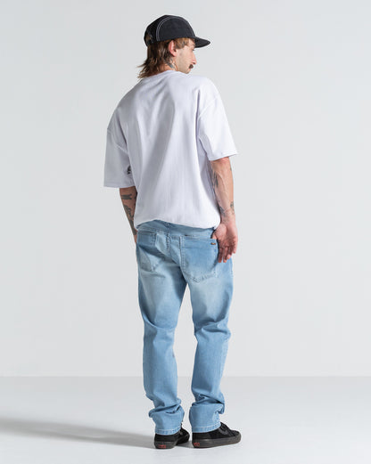 Camiseta Comfort Volcom Fit Circle Solid Branca
