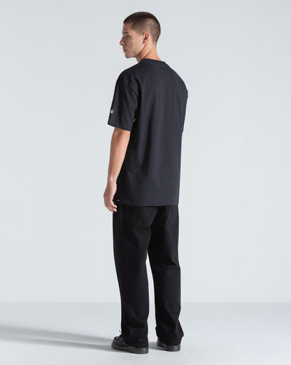 Camiseta Comfort Volcom Fit Circle Solid Preta