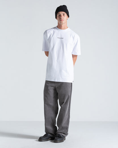 Camiseta Comfort Fit Volcom Signature Branca