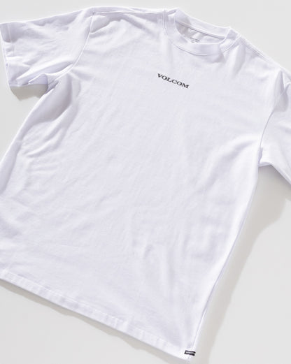Camiseta Comfort Fit Volcom Signature Branca