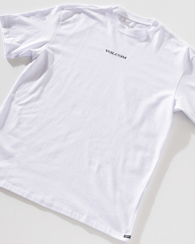 Camiseta Comfort Fit Volcom Signature Branca