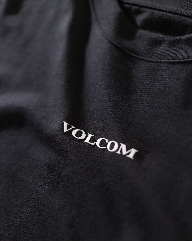 Camiseta Comfort Fit Volcom Signature Preta