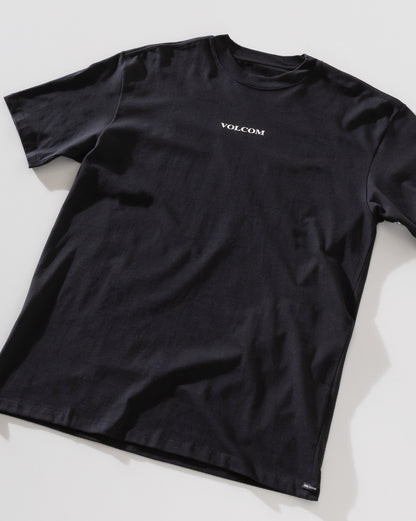 Camiseta Comfort Fit Volcom Signature Preta