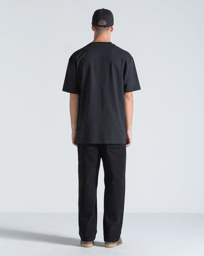 Camiseta Comfort Fit Volcom Signature Preta