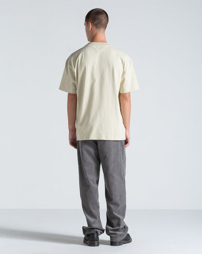 Camiseta Comfort Fit Volcom Signature Bege