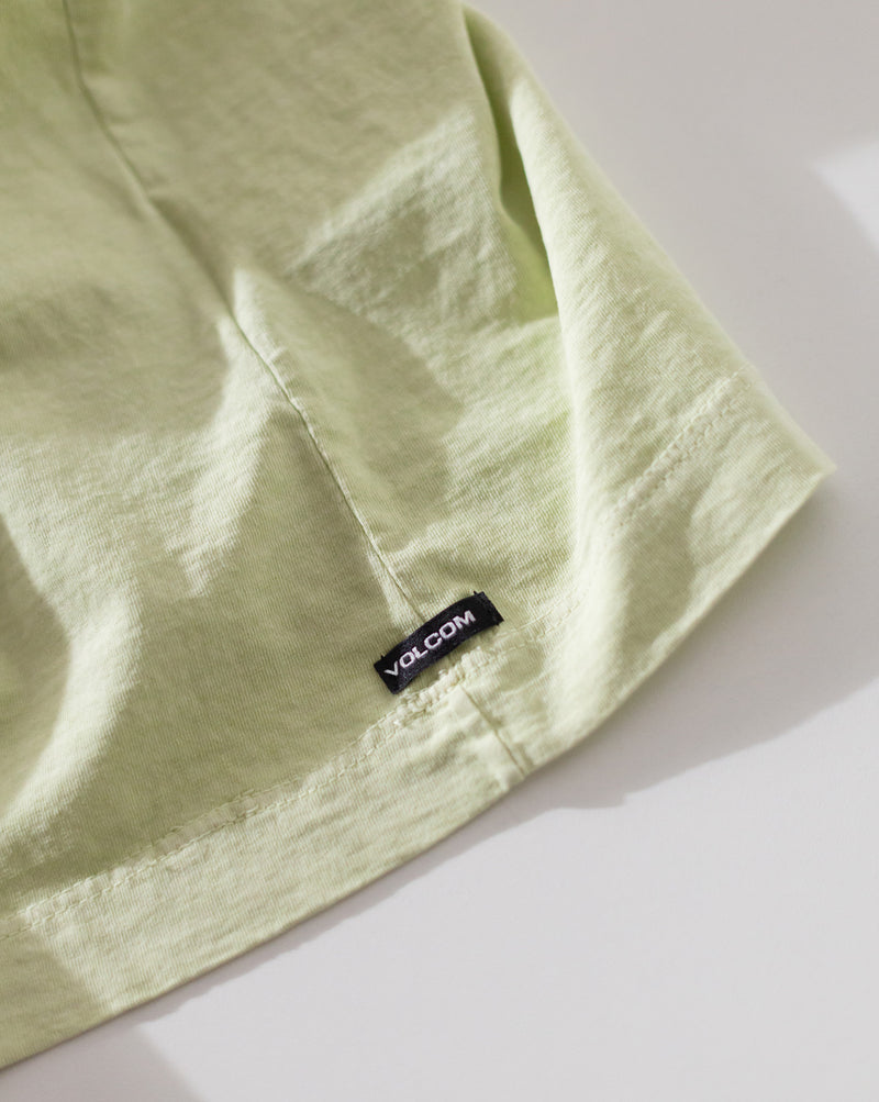 Camiseta Boxy Fit Volcom FA x Alucinandinho Cosmic Bixo Verde