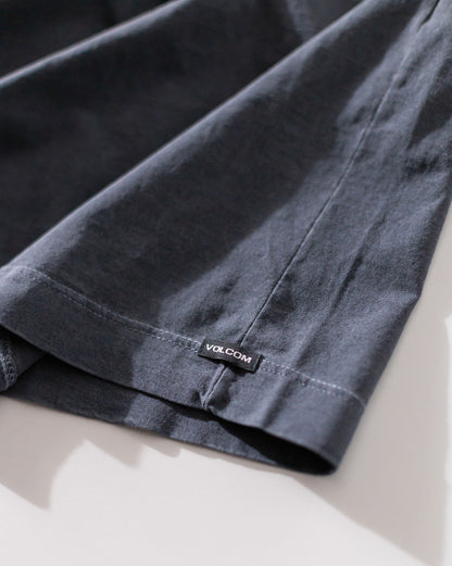 Camiseta Boxy Fit Volcom FA x Alucinandinho Punk Rock Love Cinza