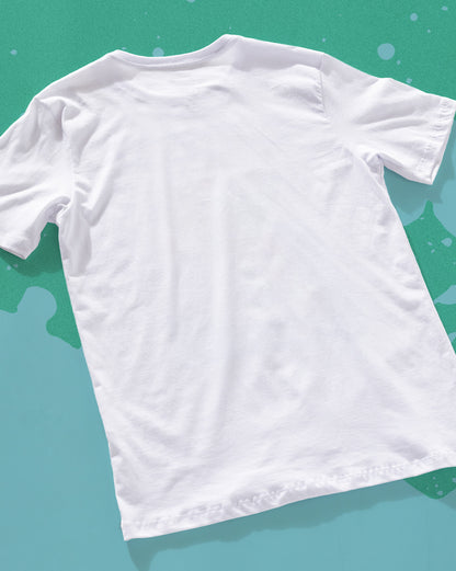 Camiseta Especial Volcom FA x Alucinandinho Mental Crowd Branca