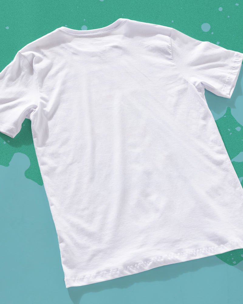 Camiseta Especial Volcom FA x Alucinandinho Mental Crowd Branca