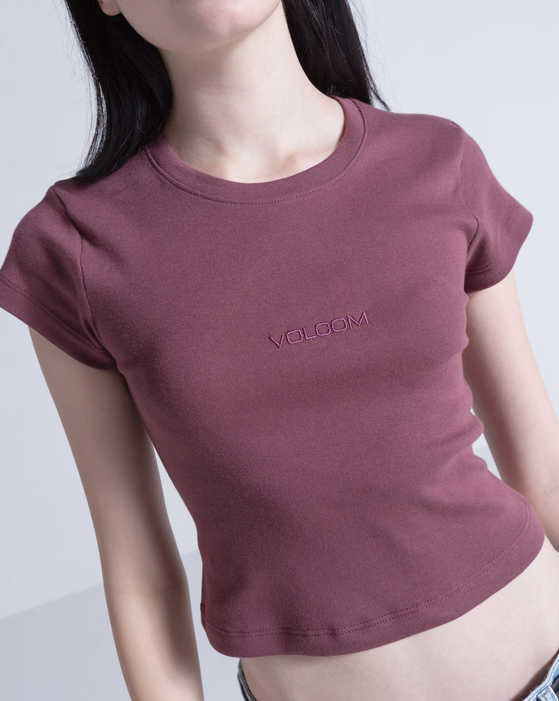 Camiseta Especial Volcom Stone Bordô