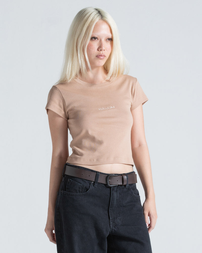 Camiseta Especial Volcom Stone Bege