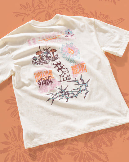 Camiseta Especial Stone Art Off White