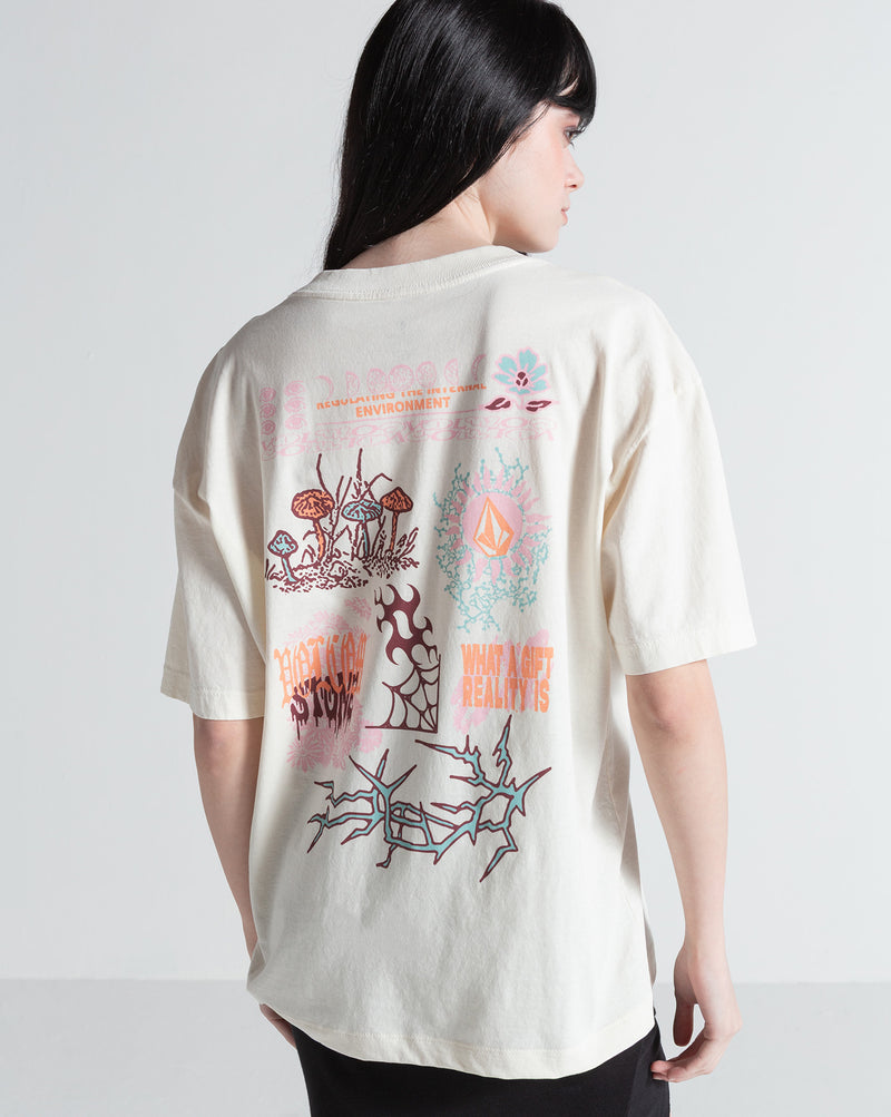 Camiseta Especial Stone Art Off White