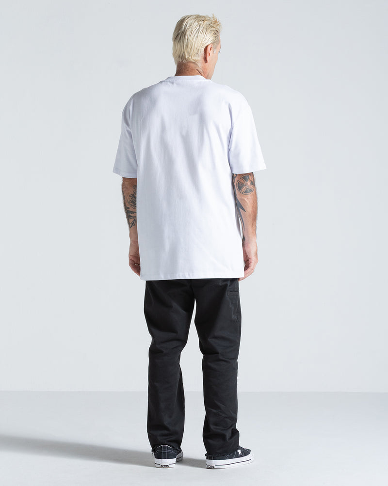Camiseta Comfort Fit Volcom Perchdup Branca