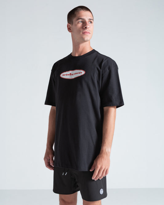 Camiseta Comfort Fit Volcom Quone Preta