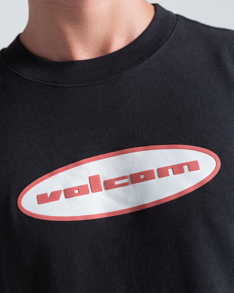 Camiseta Comfort Fit Volcom Quone Preta