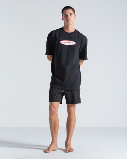 Camiseta Comfort Fit Volcom Quone Preta