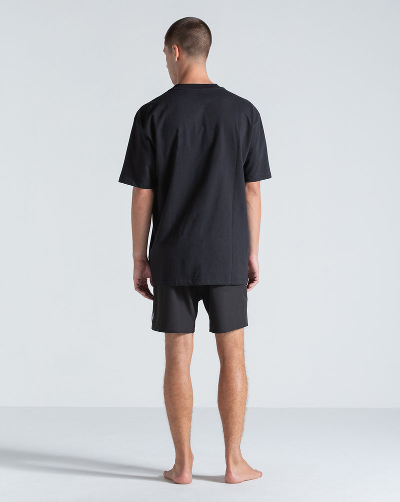 Camiseta Comfort Fit Volcom Quone Preta