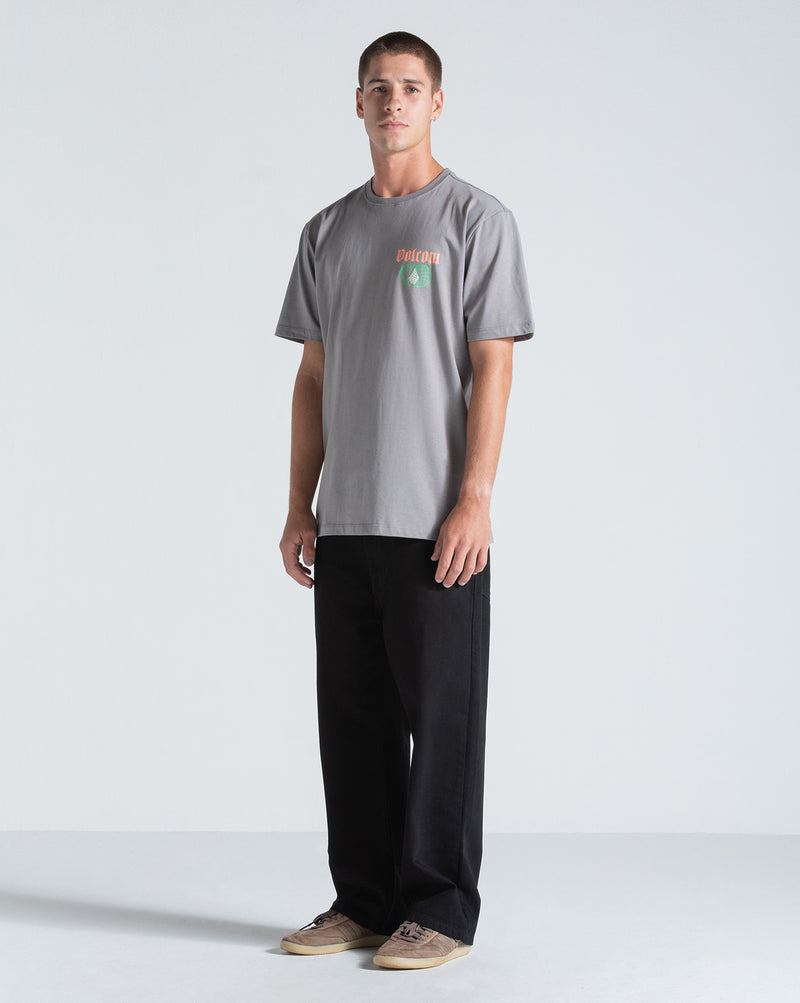 Camiseta Especial Volcom Tripcycle Cinza