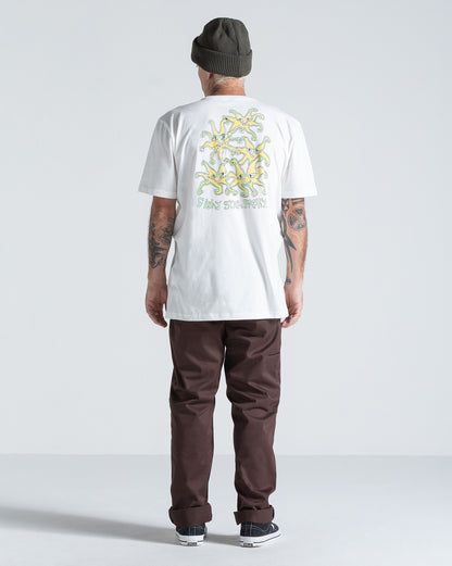 Camiseta Especial Volcom Fish Star Off White