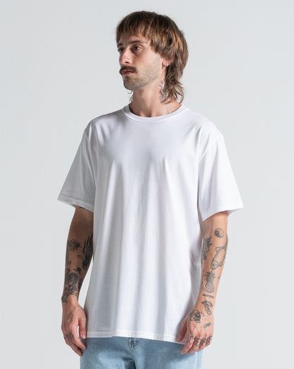Camiseta Especial Volcom Corp Stone Branca