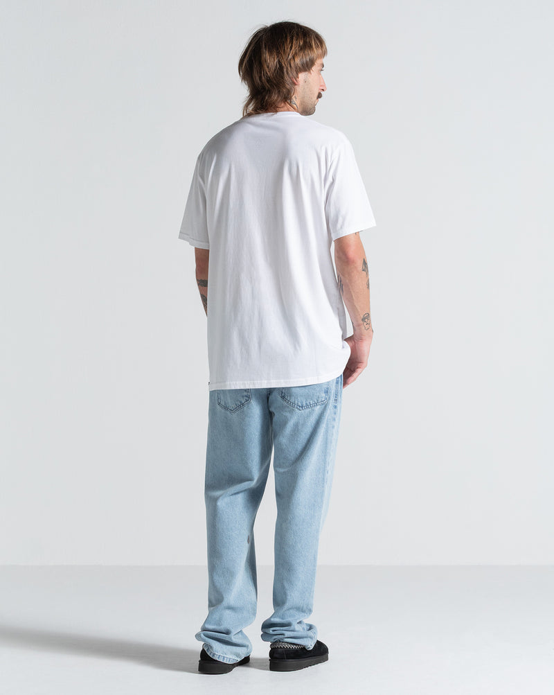 Camiseta Especial Volcom Corp Stone Branca