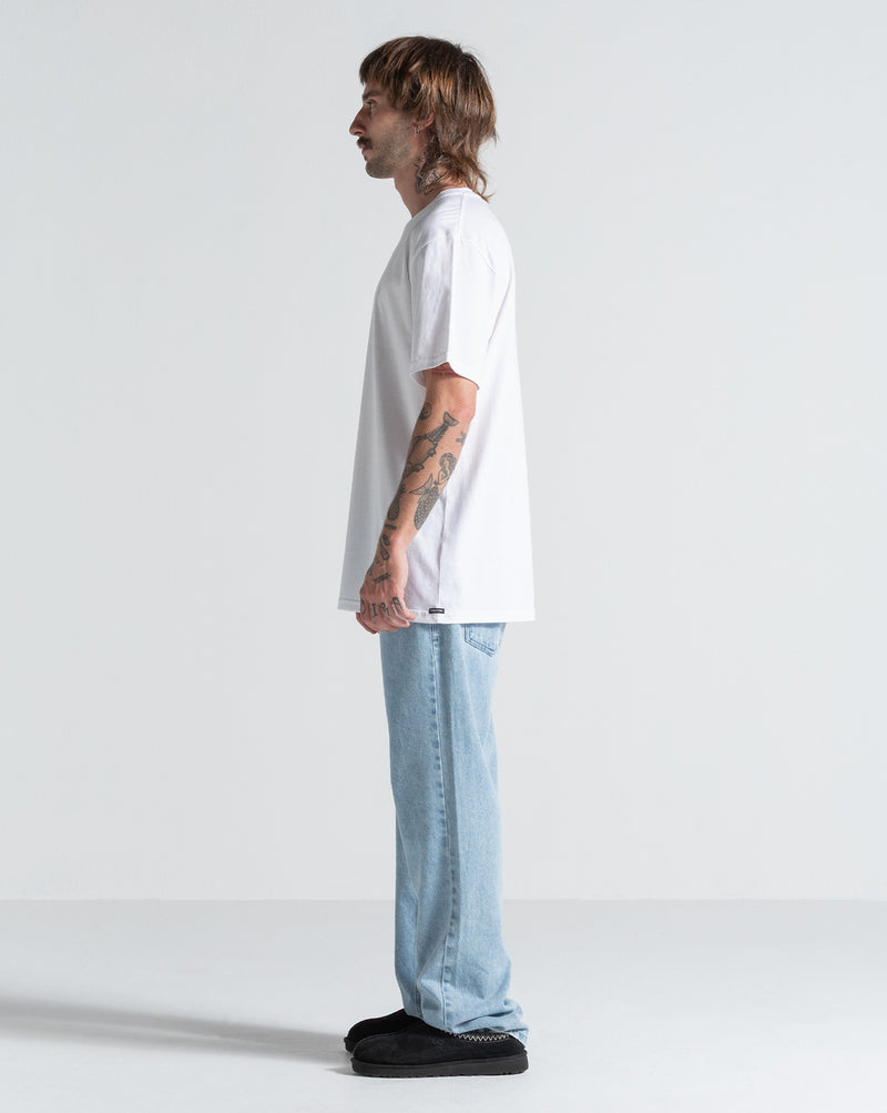 Camiseta Especial Volcom Corp Stone Branca