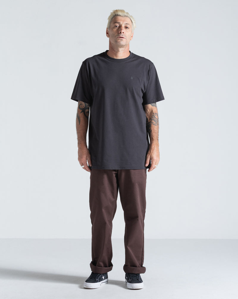 Camiseta Especial Volcom Corp Stone Preta