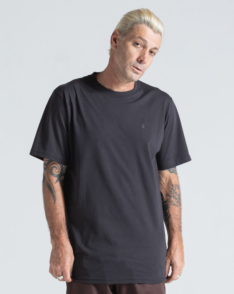 Camiseta Especial Volcom Corp Stone Preta