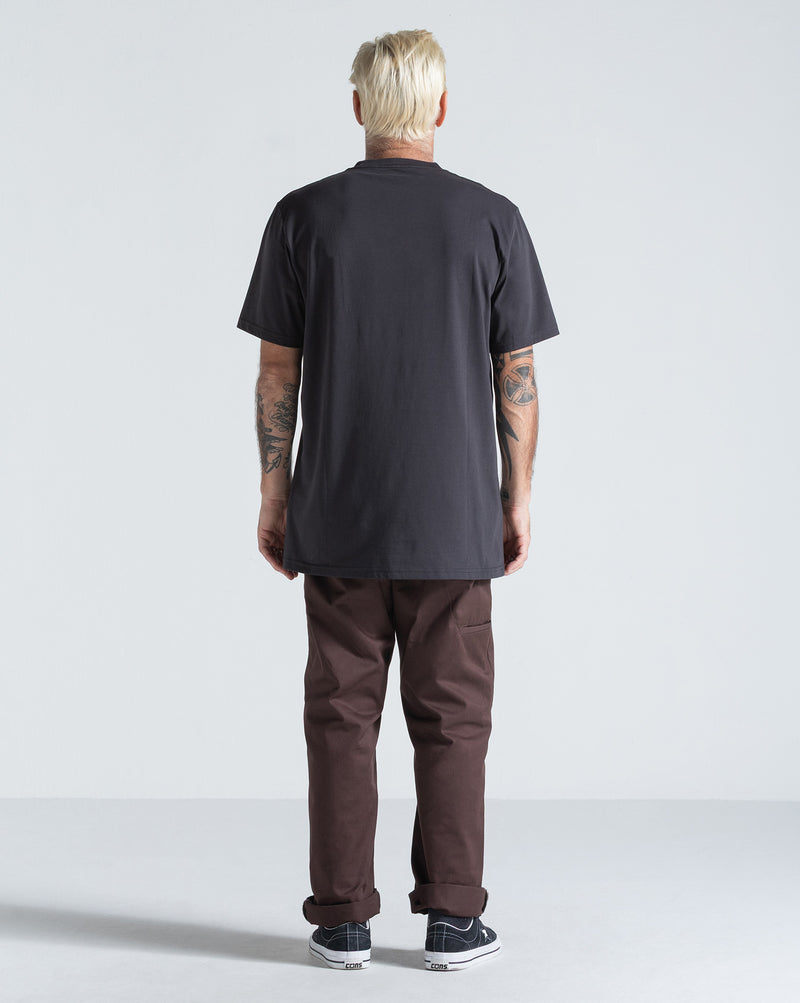 Camiseta Especial Volcom Corp Stone Preta