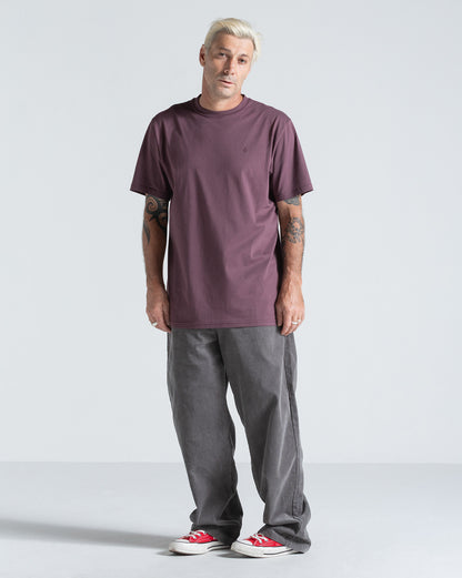 Camiseta Especial Volcom Corp Stone Bordô