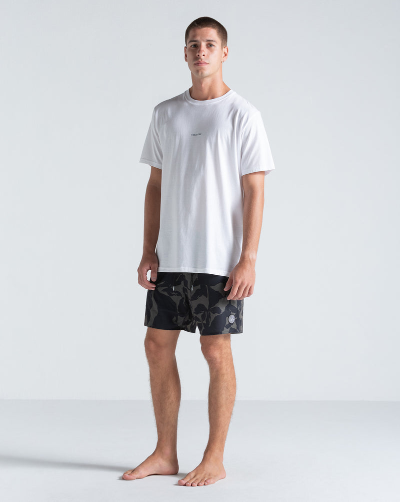 Camiseta Especial Volcom Sign Stone Branca